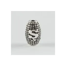 8 Mm Arpa Kesim Metal Harf  Metal Tesbih Harfi -Ş