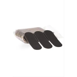 Pedikür Törpüsü Yapışkanlı Yedek 100 Adet-Siyah