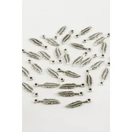 Yaprak Tesbih Püskül Aparatı 50 Gram-Gümüş Rengi