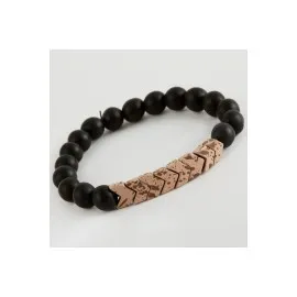 Onix Hematit Doğaltaş Bileklik-Yavruağzı