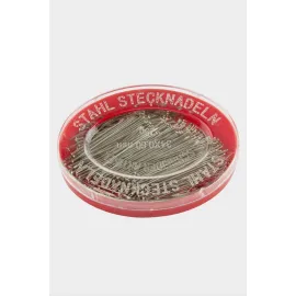 200 Adet Kutulu Çelik İğne-Gümüş Rengi