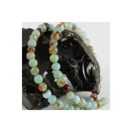 6 mm Parlak Akik Taşı-Turkuaz