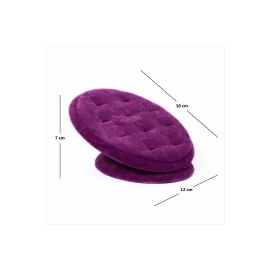 Oval Anfora Kumaş Kaplamalı Yüzük Standı-Mor