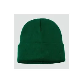 Çift Kat 1 Nci Kalite Renkli Bere  Toptan Bere Eldiven -Yeşil