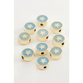 Yıldız Mineli Aparat 1 Adet-Açık Mavi