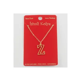 Prinç Harfli Kolye-Z