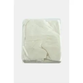 Likralı Bağlamalı Düz Bone-Krem