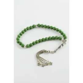 Ceyt Taşı Tesbih 8 Mm-Yeşil