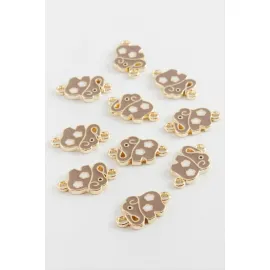 Fil Mineli Çift Kulplu Aparat 1 Adet-Sütlü Kahve