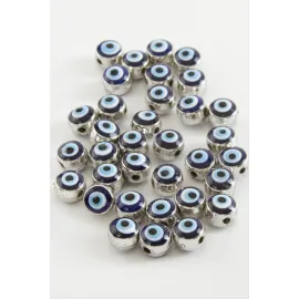 Nazar Mineli Bileklik ve Kolye Ucu Aparatı 1 Adet-Lacivert