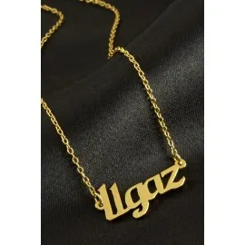 Ilgaz Isimli Kolye -Sarı