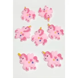 Uncrn Silikonlu Figür 1 Adet-Pembe