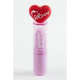 Müjgan Love Yazılı Dudak Nemlendirici-Lila