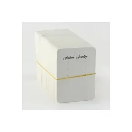 6Lı Küpe Kartı-Beyaz