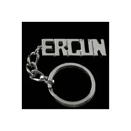 Ergün İsimli Anahtarlık-