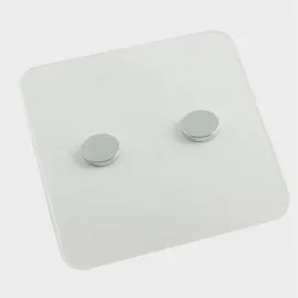 Kiraz Mıknatıslı Plastik Çocuk Küpesi-Kırmızı