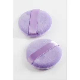 2 Adet Yuvarlak Makyaj Süngeri-Renkli