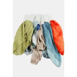 Zr Karışık Pliseli Fular 50 Cm-Renkli