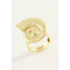 Çiçek Metal Yüzük-Sarı