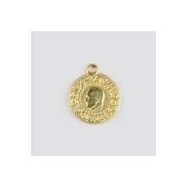 Tek Kulplu Lak Kaplama Çeyrek-Altın Rengi