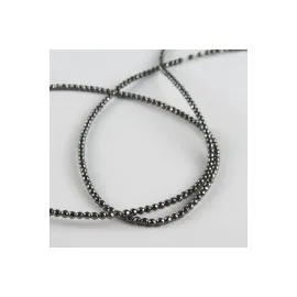 3 Mm Fasetli Hematit Taşı-Antrasit