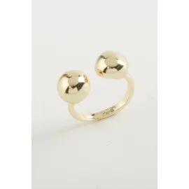 Top Metal Yüzük-Sarı