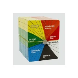 Çakra Bileklik Kartı 200 Adet-Renkli