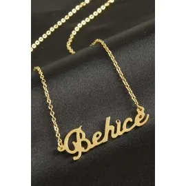 Behice isimli kolye -Sarı