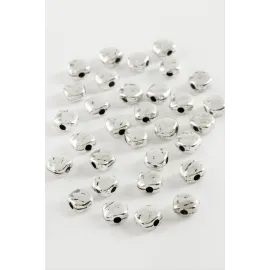 Kare Tesbih Ara Aparatı 50 Gram-Gümüş Rengi