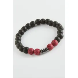 Ceyt Onix Doğaltaş Bileklik-Siyah