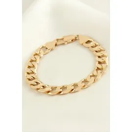 Xuping Düz Zincir Lüks Çelik Bileklik-Roz