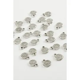 Tuğra Tesbih Püskül Aparatı 50 Gram-Gümüş Rengi