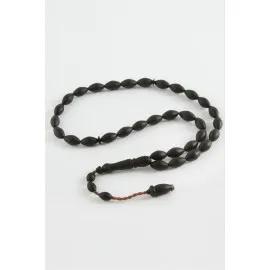 Fiber Tesbih 6X10 mm-Siyah