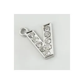 Harf Kolye Ucu 1,5 Cm-V