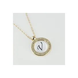 Seri Sonu Harfli Kolye-V