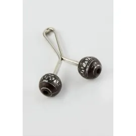 Yuvarlak Klipsi Firkete-Siyah