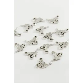 Tuğra Tesbih Püskül Aparatı 50 Gram-Gümüş Rengi