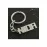 Nida İsimli Anahtarlık-