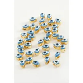 Damla Mineli Bileklik Ve Kolye Ucu Aparatı 1 Adet-Beyaz