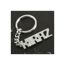 Kiraz İsimli Anahtarlık-Gümüş Rengi