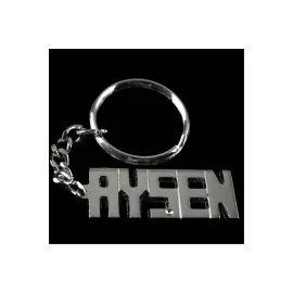 Ayşen İsimli Anahtarlık-Gümüş Rengi