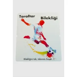 Taraftar Bileklik Kartı-Beyaz