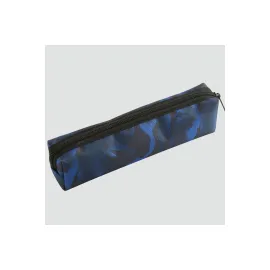 Asker Desenli Kalemlik Cüzdan-Mavi