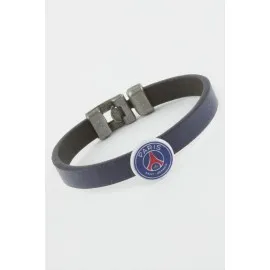 Lacivert Renkli Suni Deri Bileklik-Lacivert