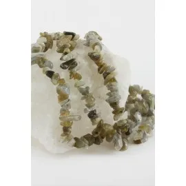 Kırık Labradorit Doğal Taş 240 Adet-Gri