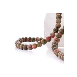 8 mm Unakit Taşı-Yeşil