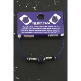 Kalp Karışık Doğaltaş Bileklik-Renkli