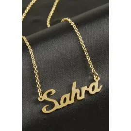 Sahra isimli kolye -Sarı