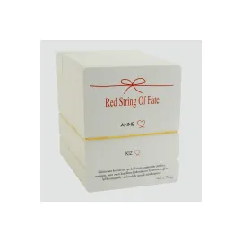 2li Anne Kız Yazılı Bileklik Kartı 200 Adet-Beyaz