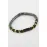 Hematit Onix Doğaltaş Bileklik-Antrasit